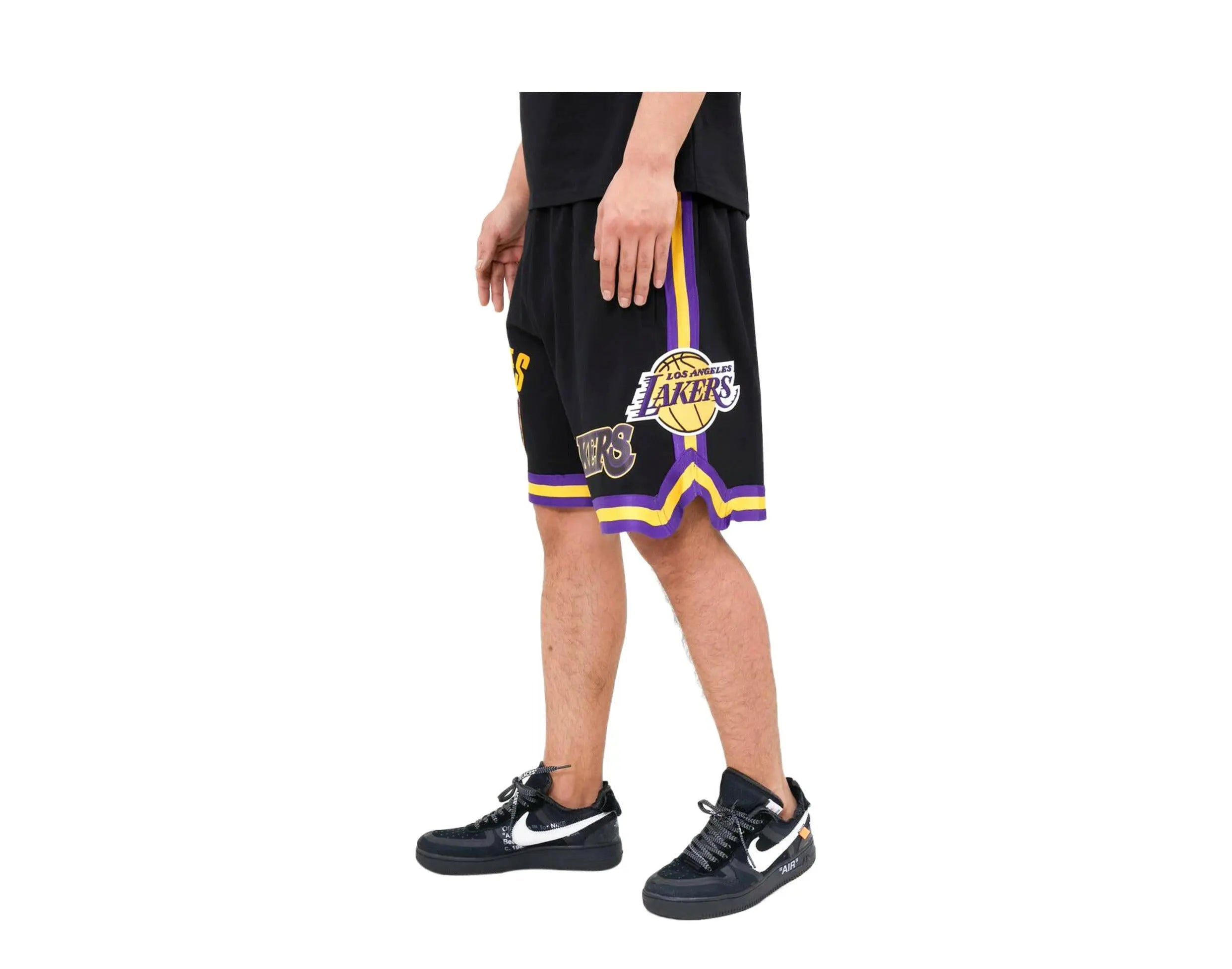 Pro Standard Los Angeles Lakers Lebron James Pro Team Men's Shorts — Black