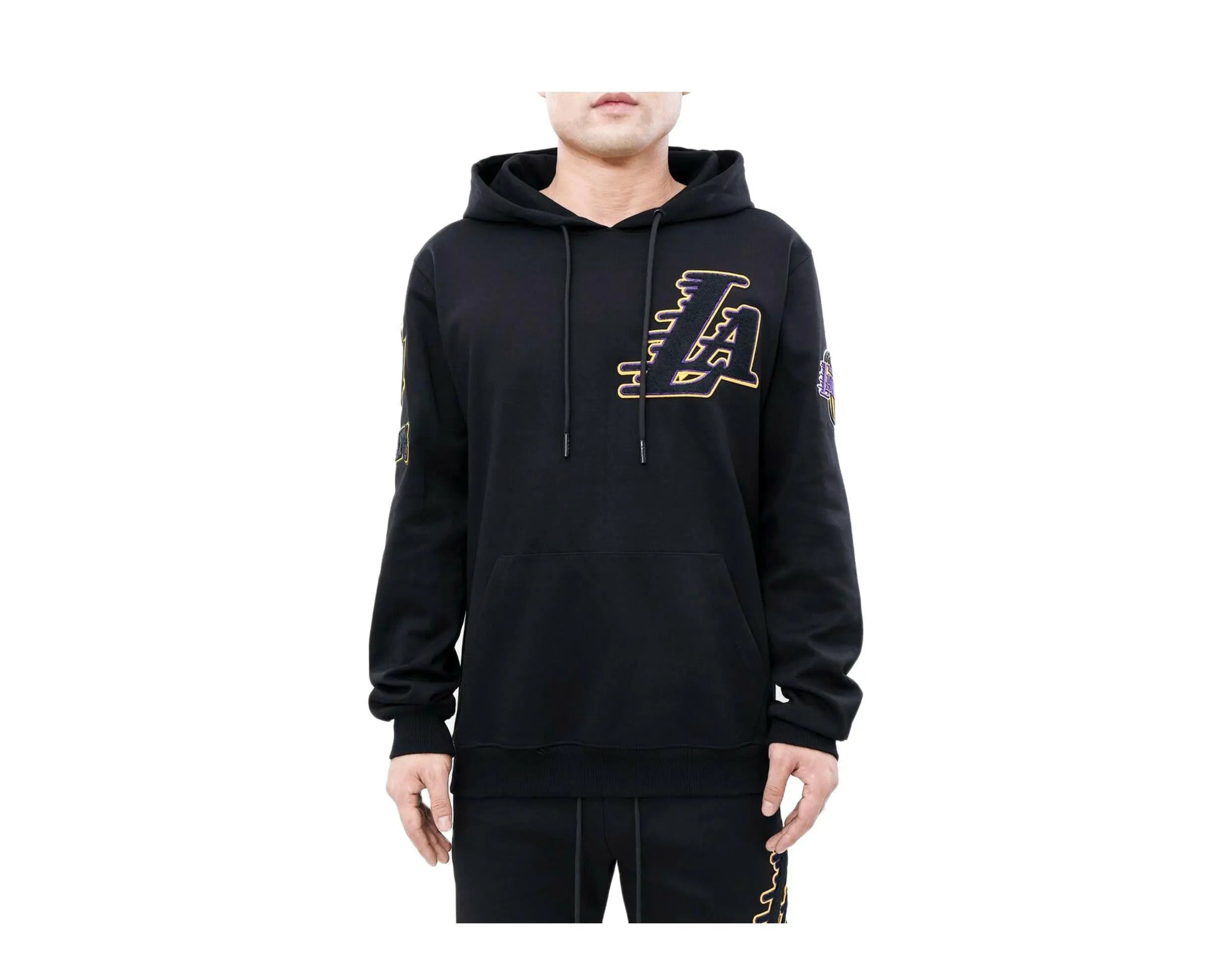 Pro Standard Los Angeles Lakers Logo Men's Hoodie — Black