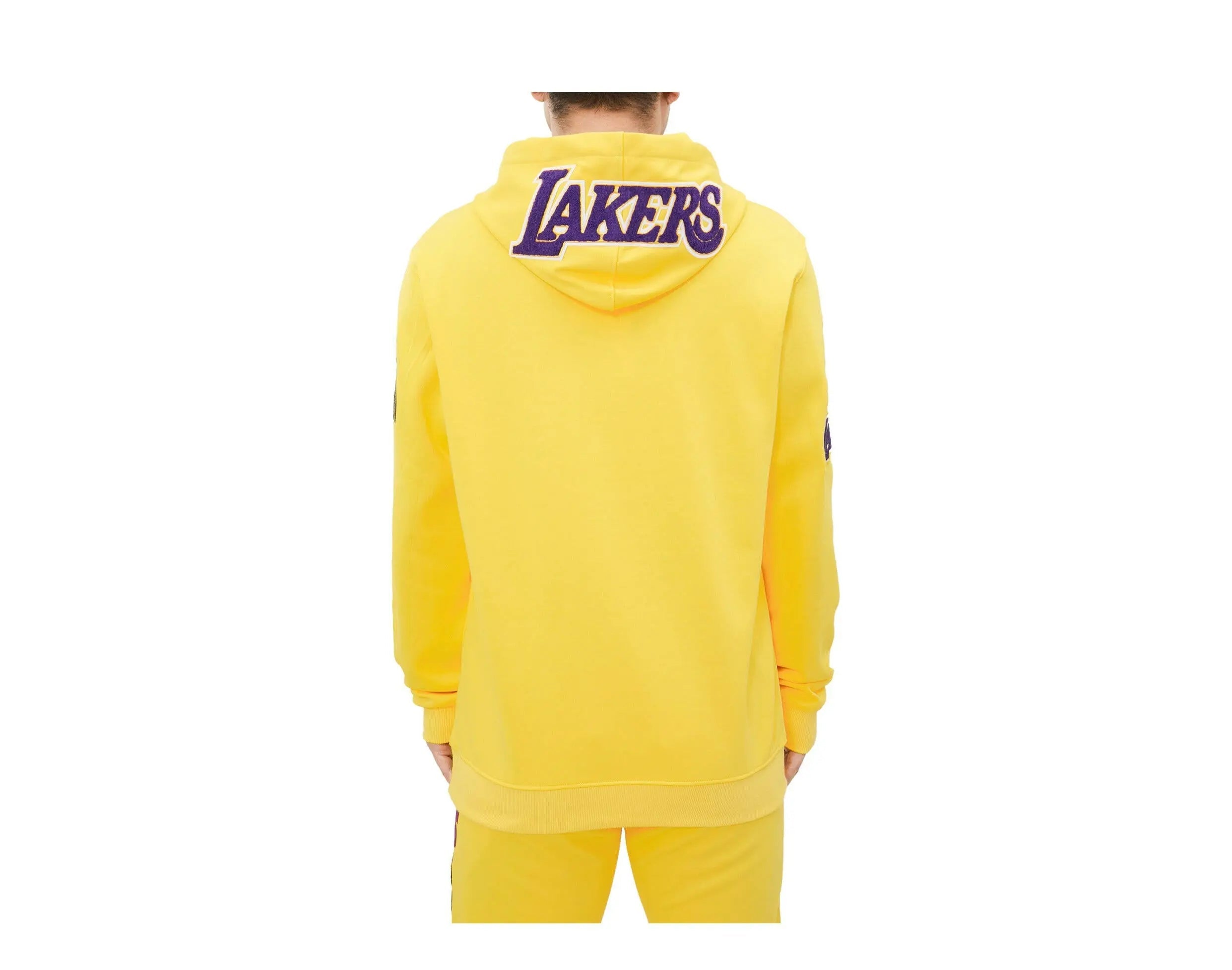 Pro Standard Los Angeles Lakers Lebron James Pro Team Men's Hoodie — Yellow
