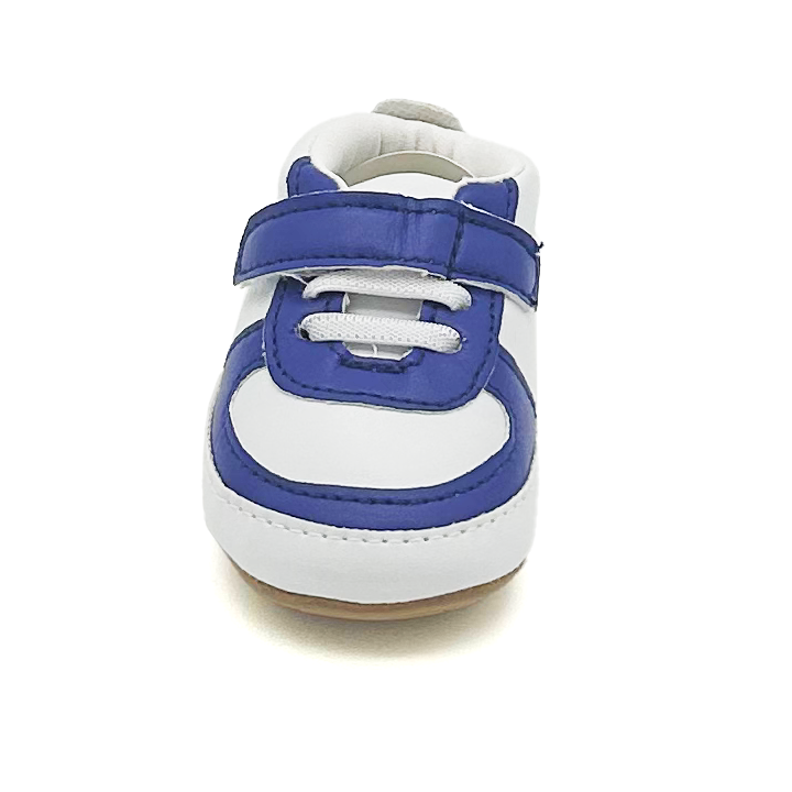 Air Maccabees Infant (Blue) Israel Star of David Leather Sneakers with Magen David – product view 4