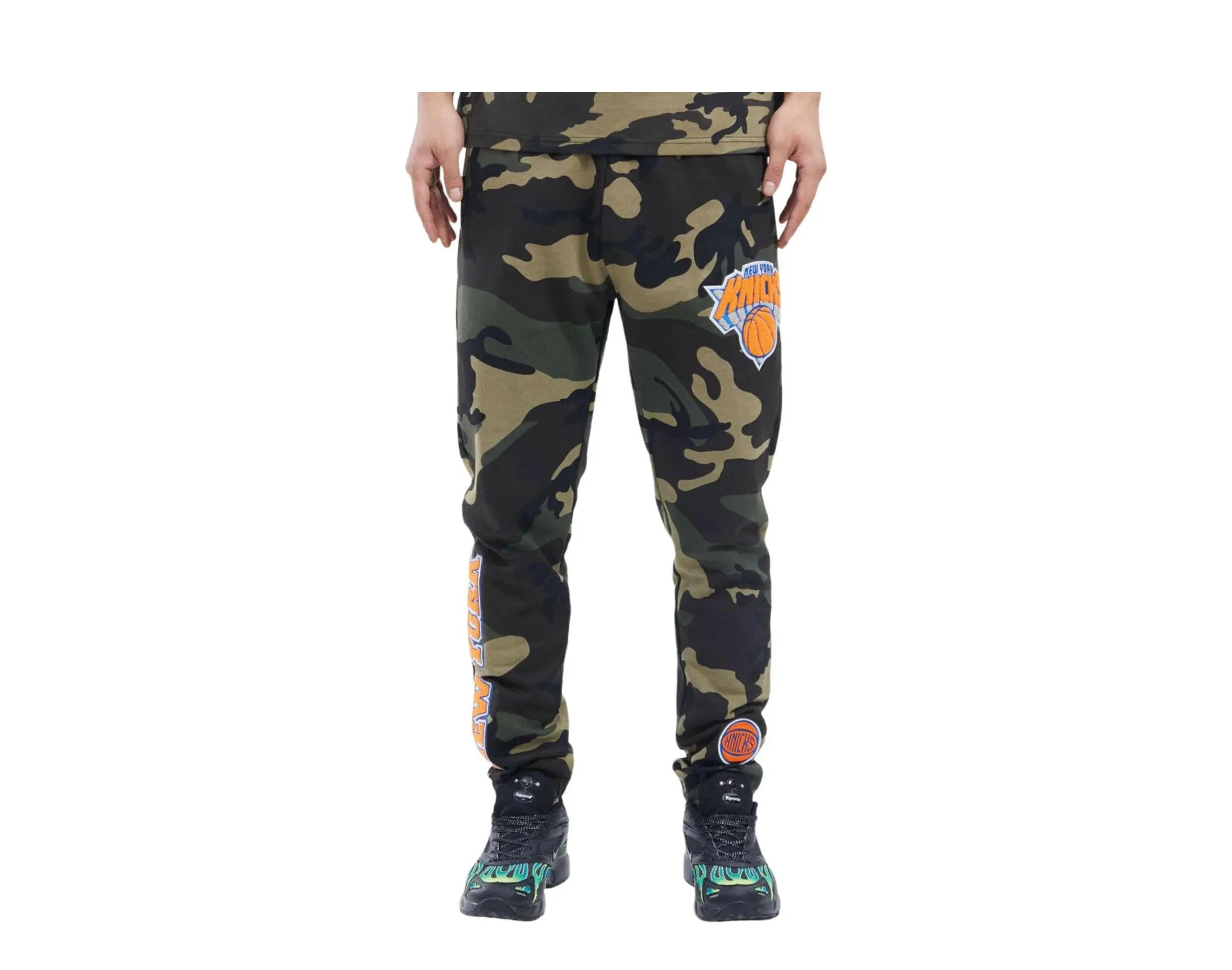 Pro Standard NBA New York Knicks Pro Team Men's Jogger Pants — Camo