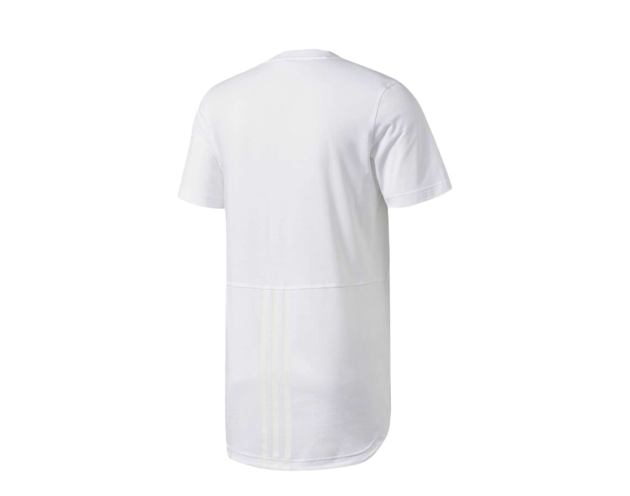 adidas Essentials Droptail 3-Stripes Men's T-Shirt — White