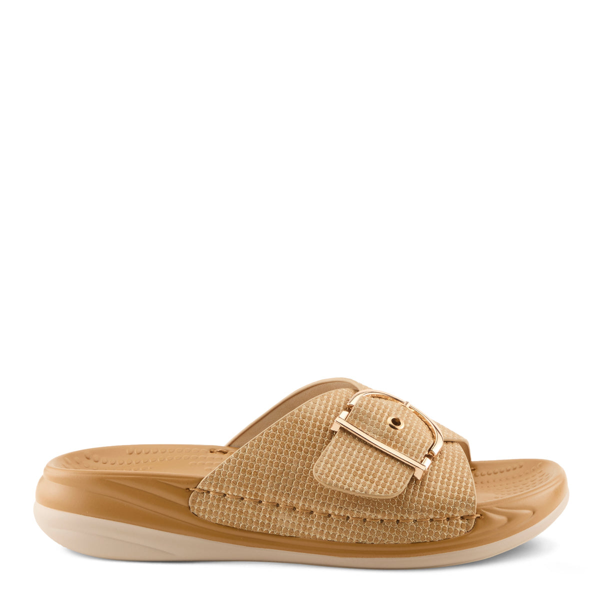 FLEXUS BREWER SANDALS – Three-Quarter View