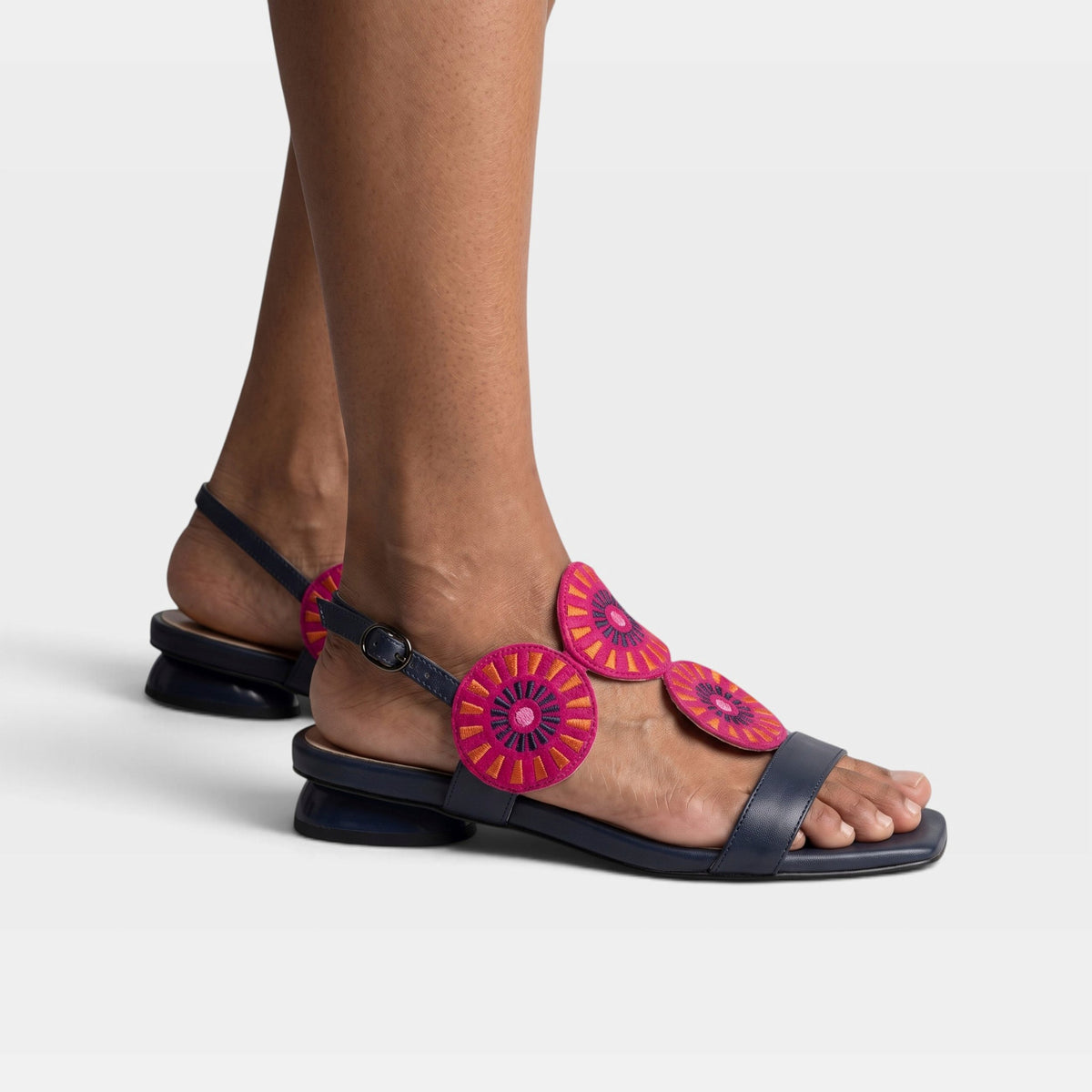 Azura Broider Sandals — product view 3