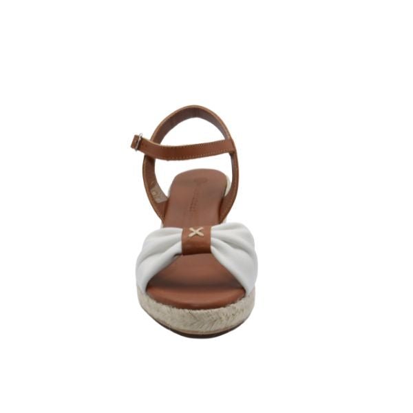 Eric Michael Bailey Leather Espadrille Wedge Sandal