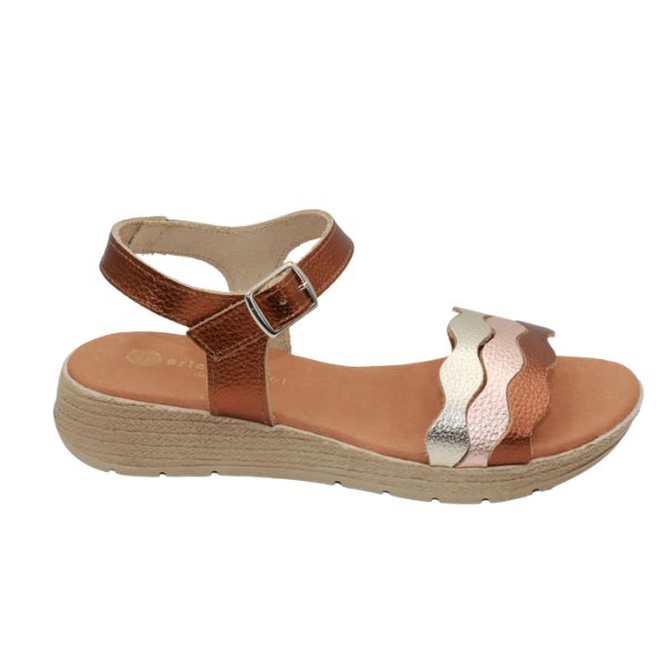 Eric Michael Balzano Multi-Strap Leather Espadril