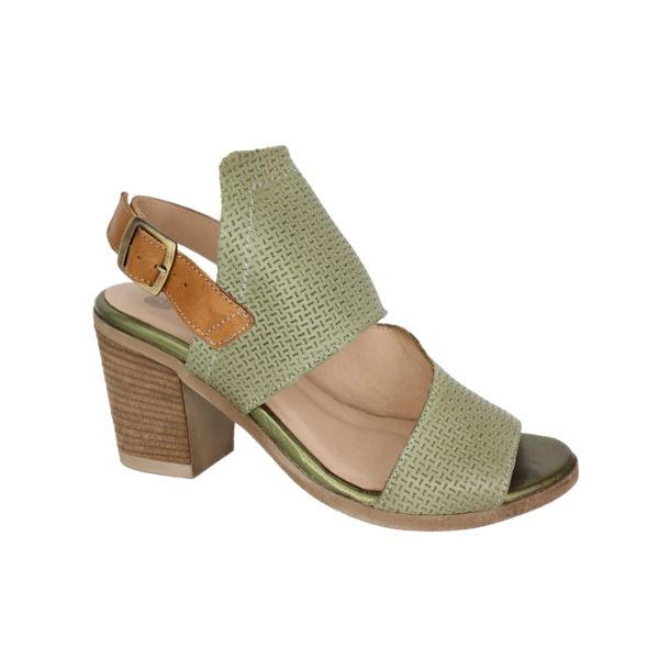 Eric Michael Bistro Women’s Woven Block Heel Sandal