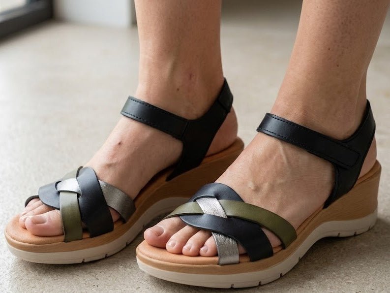 Eric Michael Lyla Women’s Comfortable Wedge Sandal