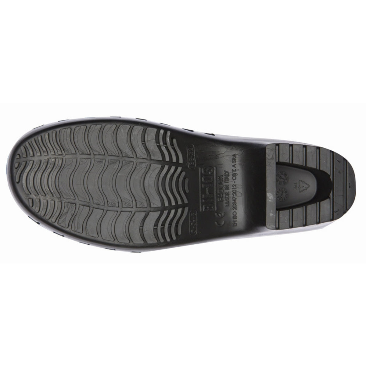 Calzuro Classic With Holes Black – sole view