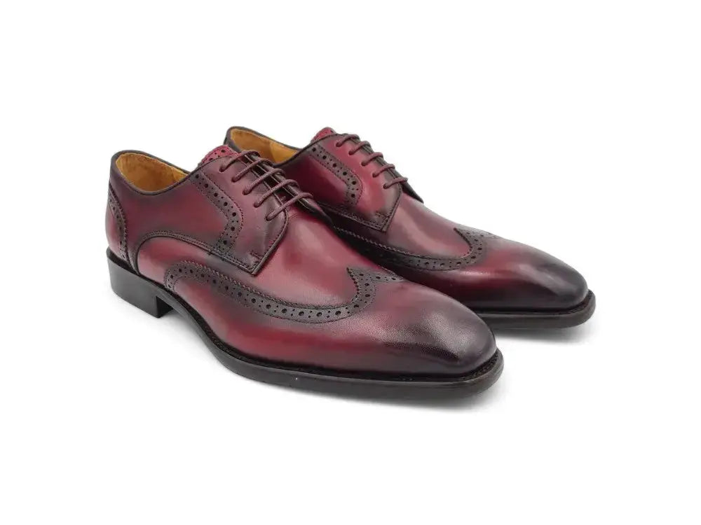 Carrucci Shoes KS Blucher Style Wingtip Oxford Men’s Calfskin Leather KS509 43 view 30