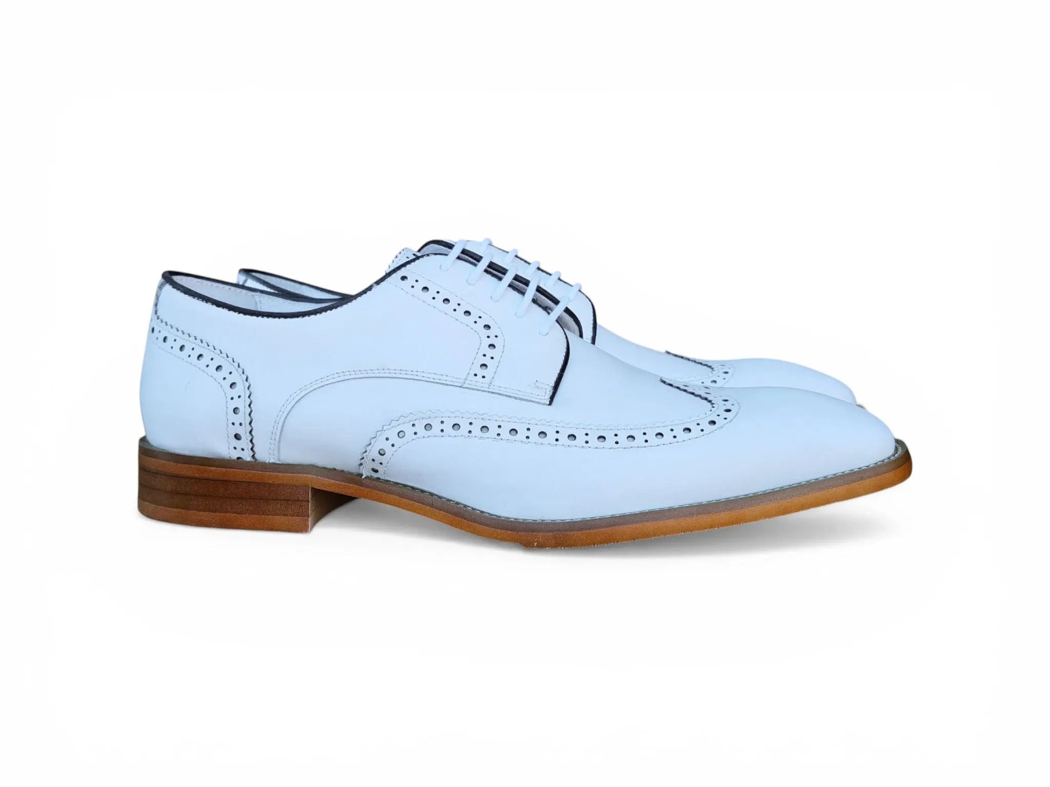Carrucci Shoes KS Blucher Style Wingtip Oxford Men’s Calfskin Leather KS509 43 view 11