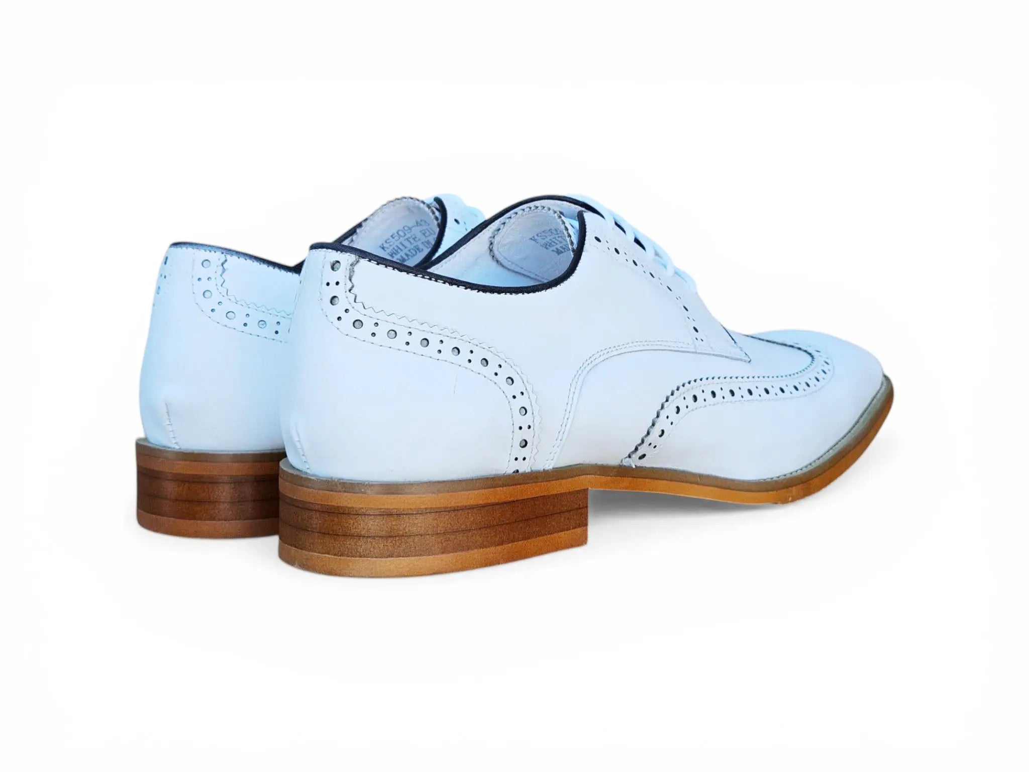 Carrucci Shoes KS Blucher Style Wingtip Oxford Men’s Calfskin Leather KS509 43 view 12