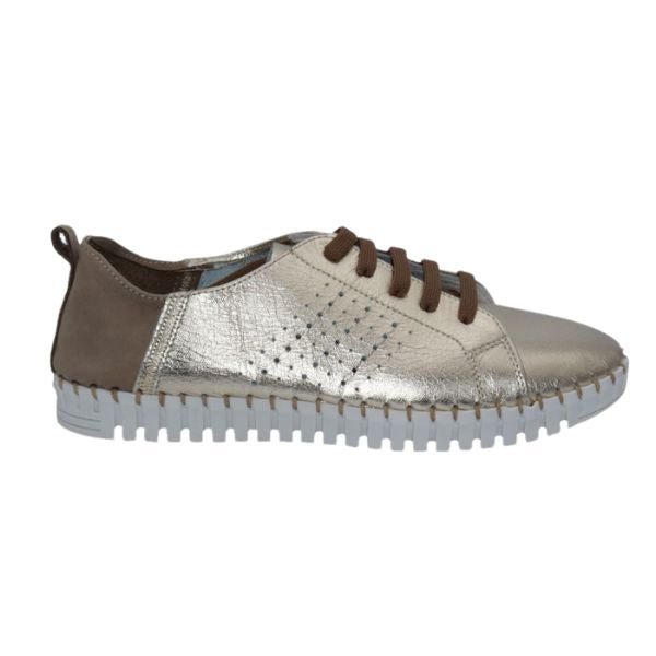 Eric Michael Brandie Women’s Perforated Leather Sneaker