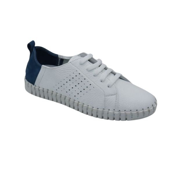 Eric Michael Brandie Women’s Perforated Leather Sneaker