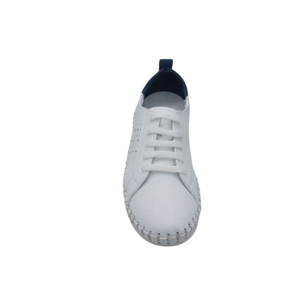Eric Michael Brandie Women’s Perforated Leather Sneaker