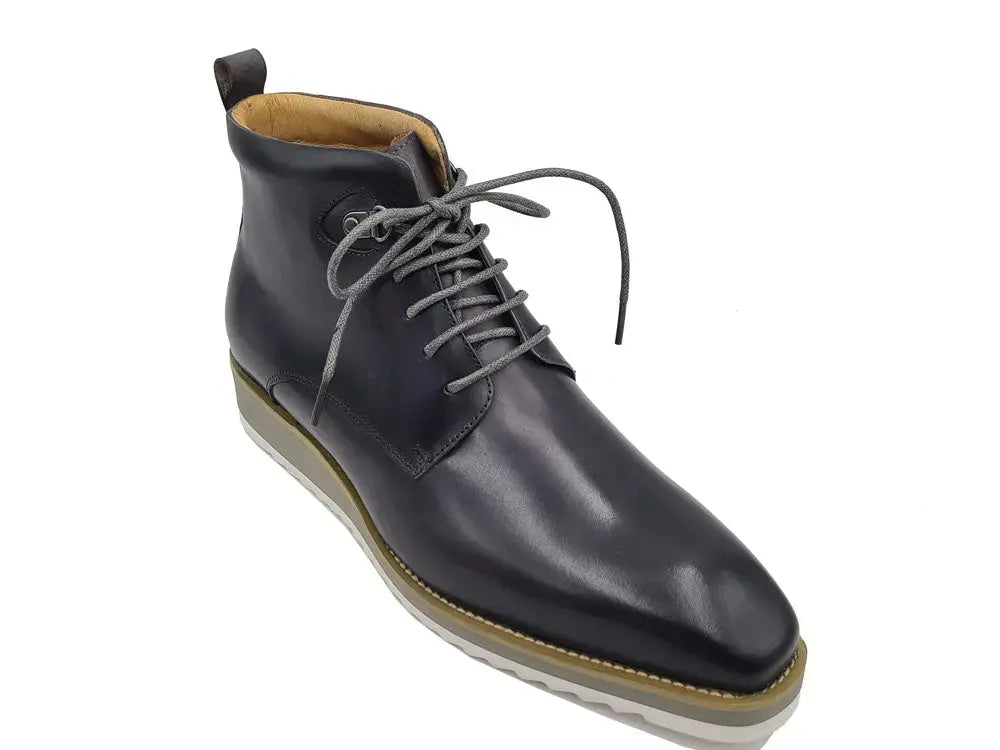 Carrucci Shoes KB Burnished Calfskin Lace Up Boot Patina Finish KB515 16 view 18