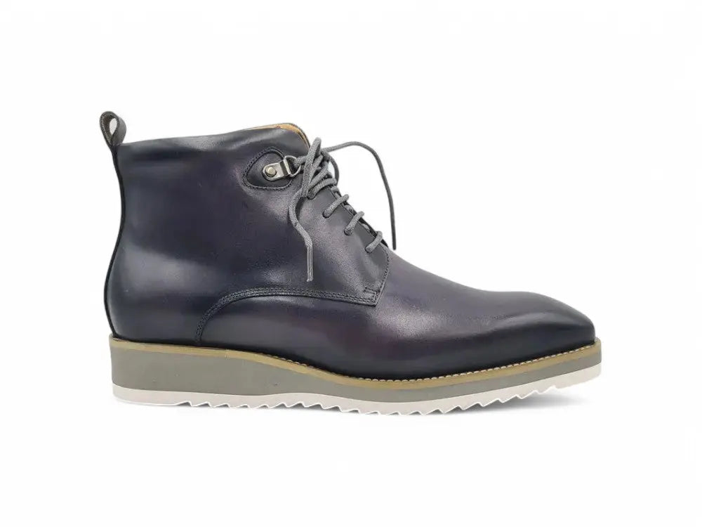 Carrucci Shoes KB Burnished Calfskin Lace Up Boot Patina Finish KB515 16 view 21
