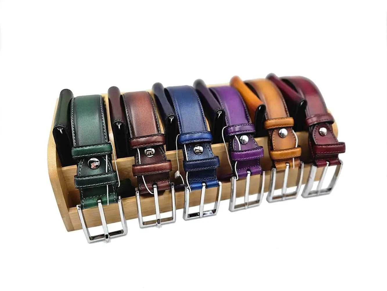 Carrucci Shoes Burnished Calfskin Belt Calfskin Leather KC1 view 20