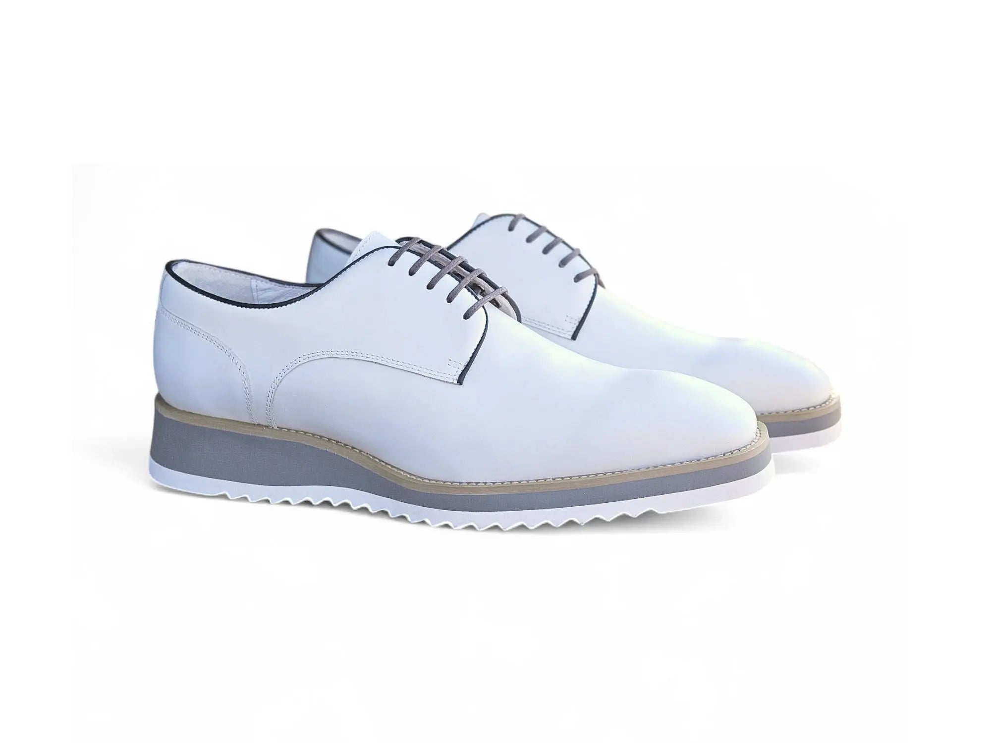 Carrucci Shoes Burnished Lace up Leather Derby Men's Leather KS515 26 view 9