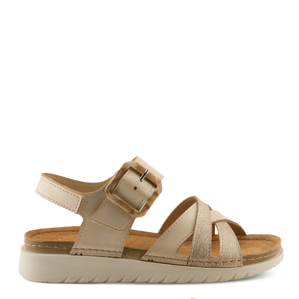 FLEXUS CABIANNA SANDAL – Three-Quarter View