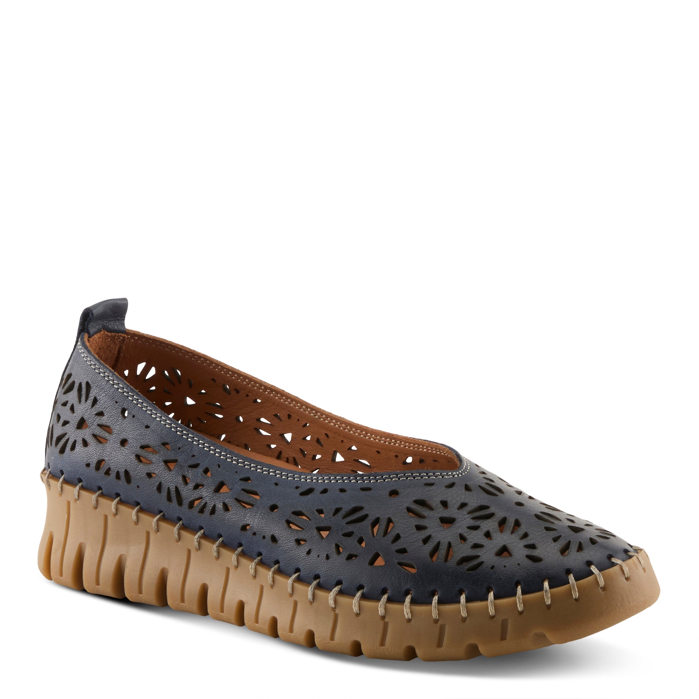 Spring Step SPRING STEP CAROSA SHOES shoe in navy with comfortable everyday design