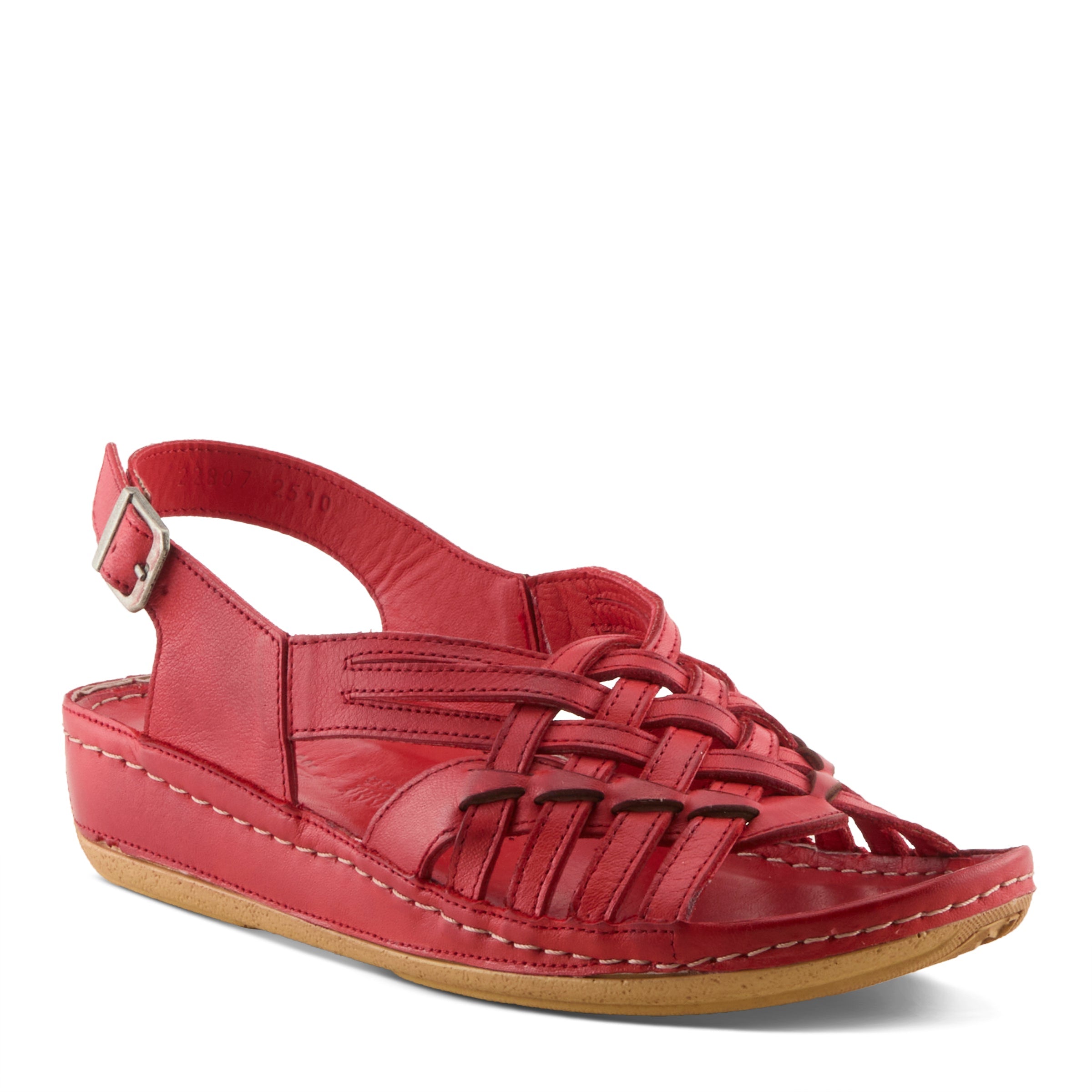 Spring Step SPRING STEP CHOI SANDALS sandal in red with comfortable everyday design