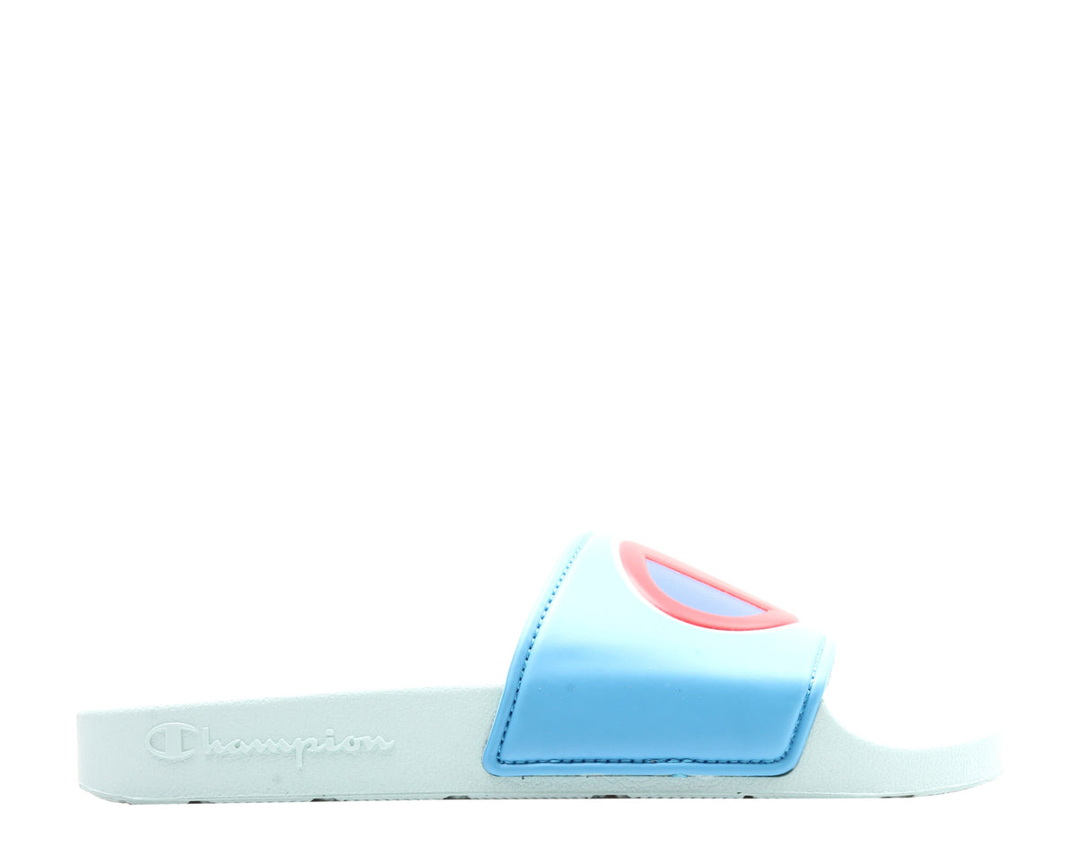 Champion Life IPO Color Block Women's Slides — Blue/Multi