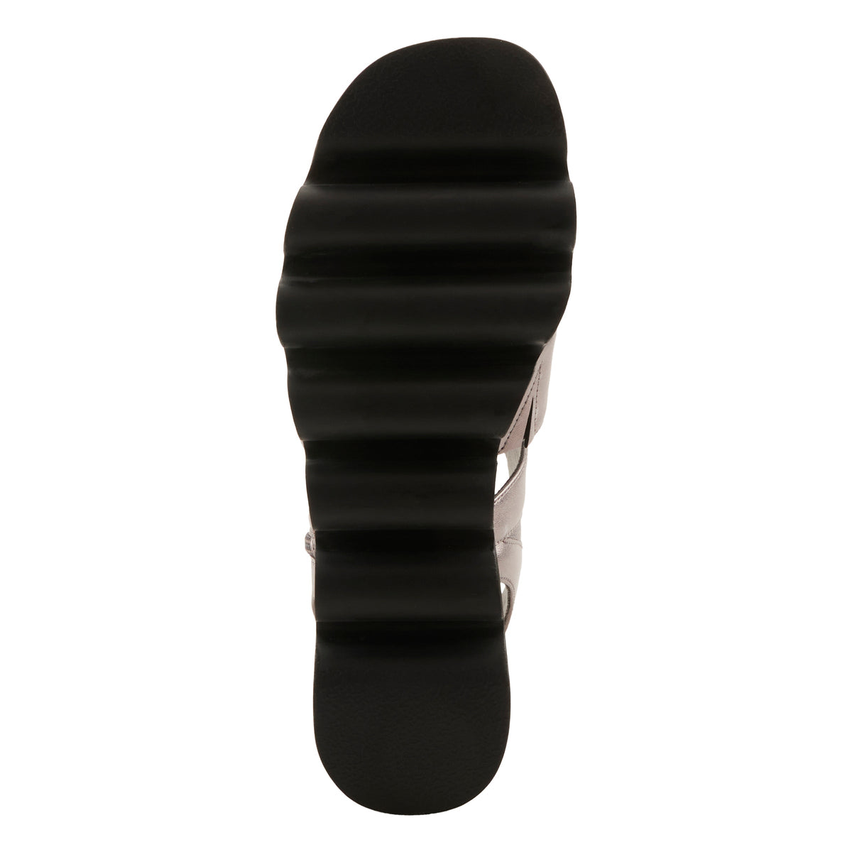 AZURA CORRIGATE SANDALS – Three-Quarter View