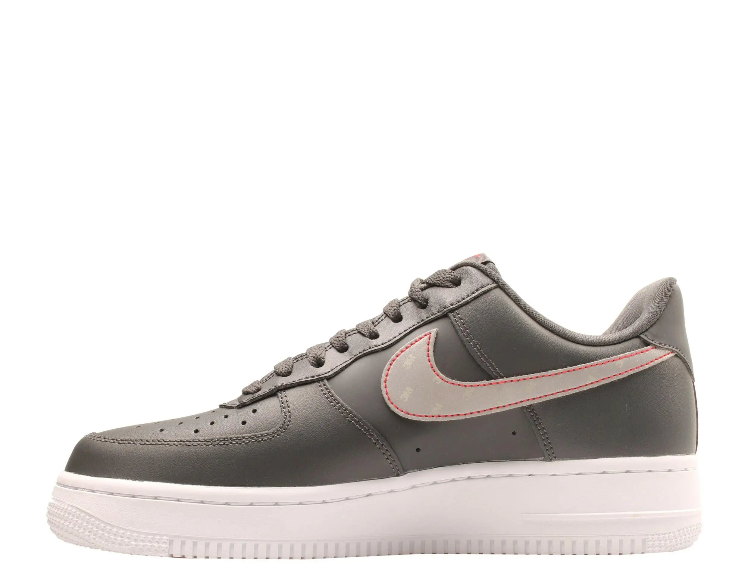 Nike Air Force 1 ’07 3M Men Basketball Shoes Anthracite/Silver