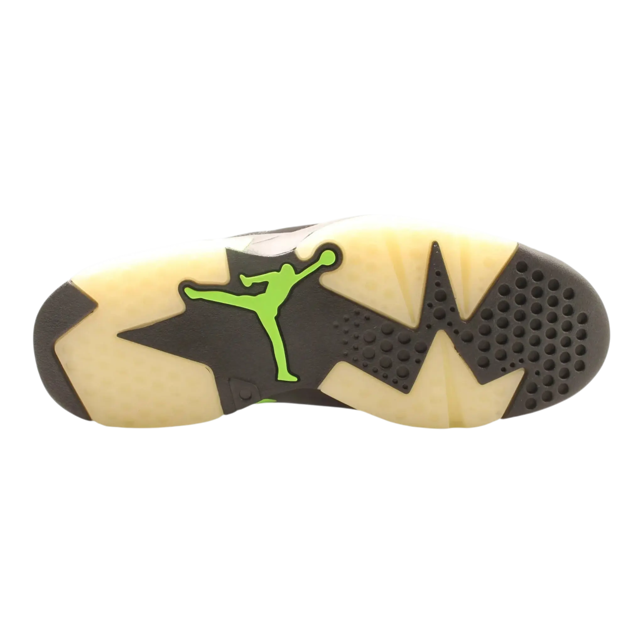 Jordan Air Jordan 6 Retro Men Basketball Sneakers Black/Electric Green