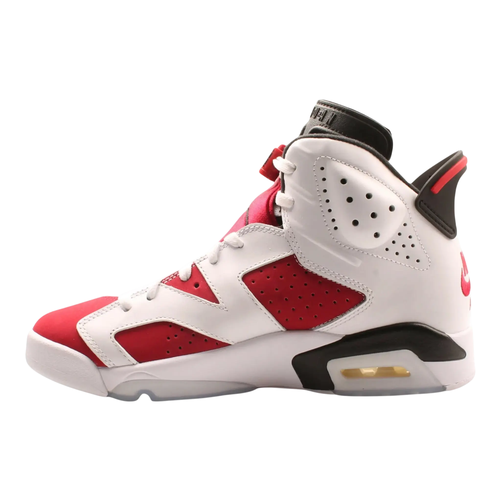 Jordan Air Jordan 6 Retro Men Basketball Shoes White/Black/Carmine