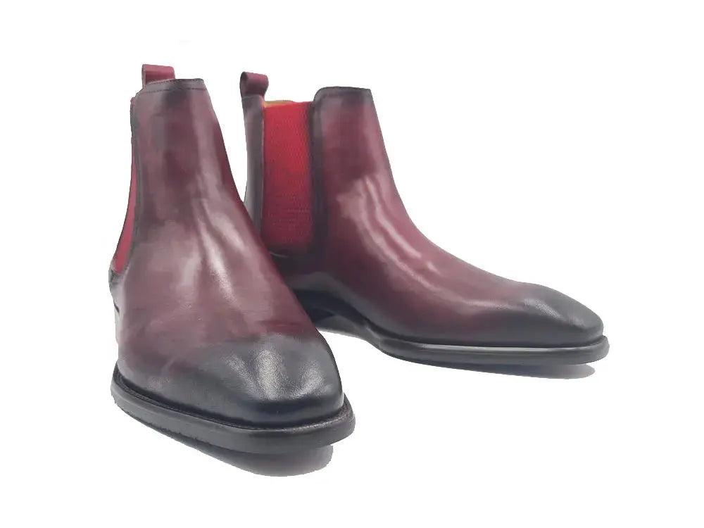 Carrucci Shoes Chelsea Boot Cushioned Footbed Calfskin Leather KB509 30 top view