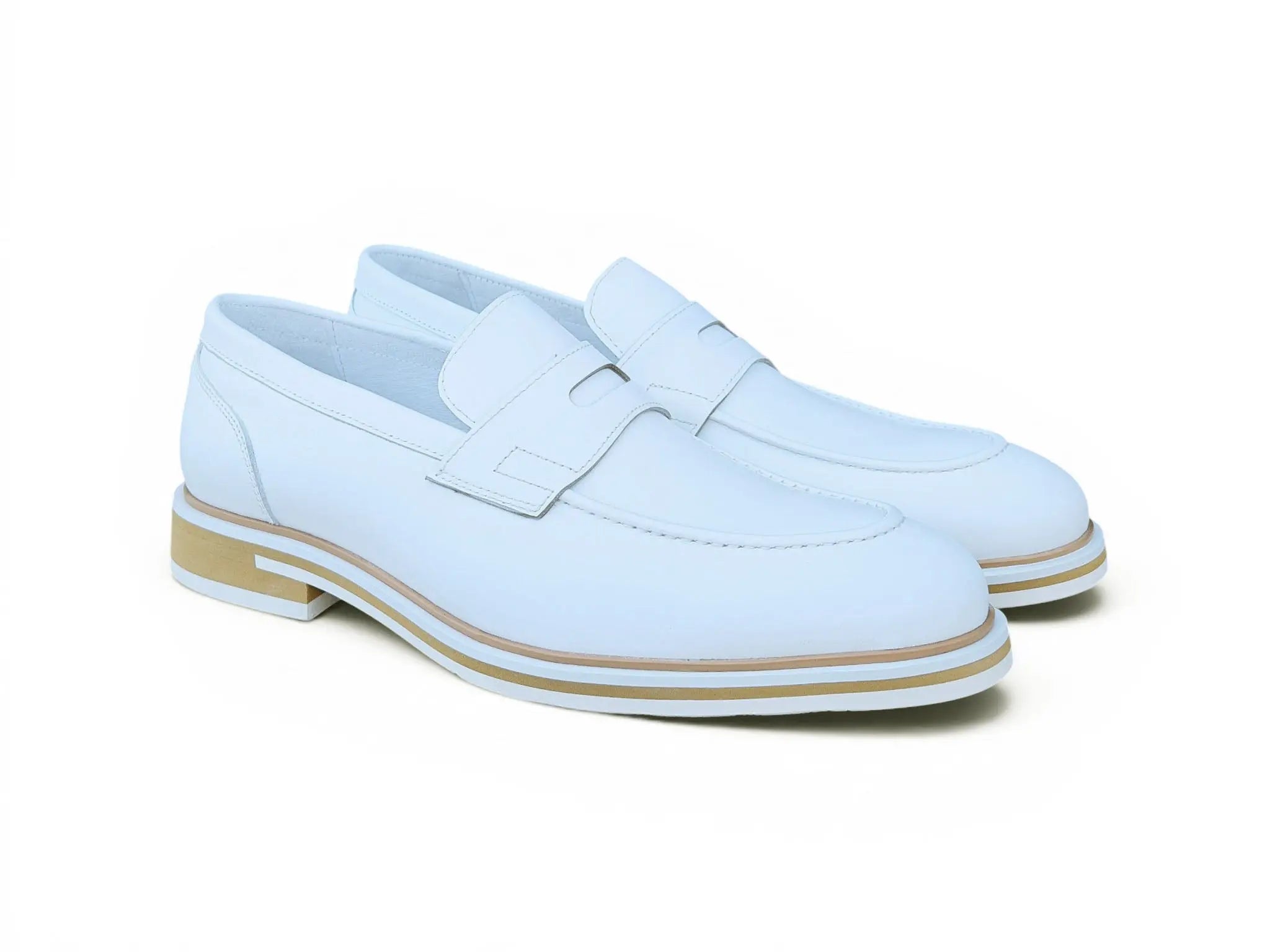 Carrucci Shoes Men's KS Footwear Penny Loafer Calfskin Leather KS519 04