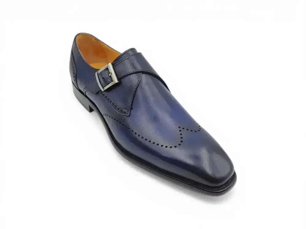 Carrucci Shoes Single Classic Monk Loafer Calfskin KS509 42T KS509 42 view 19