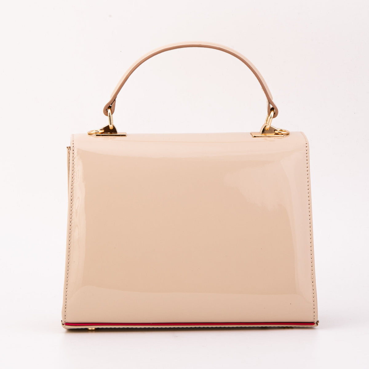 Vinci Leather The Ege Beige Leather Handbag – product view 4