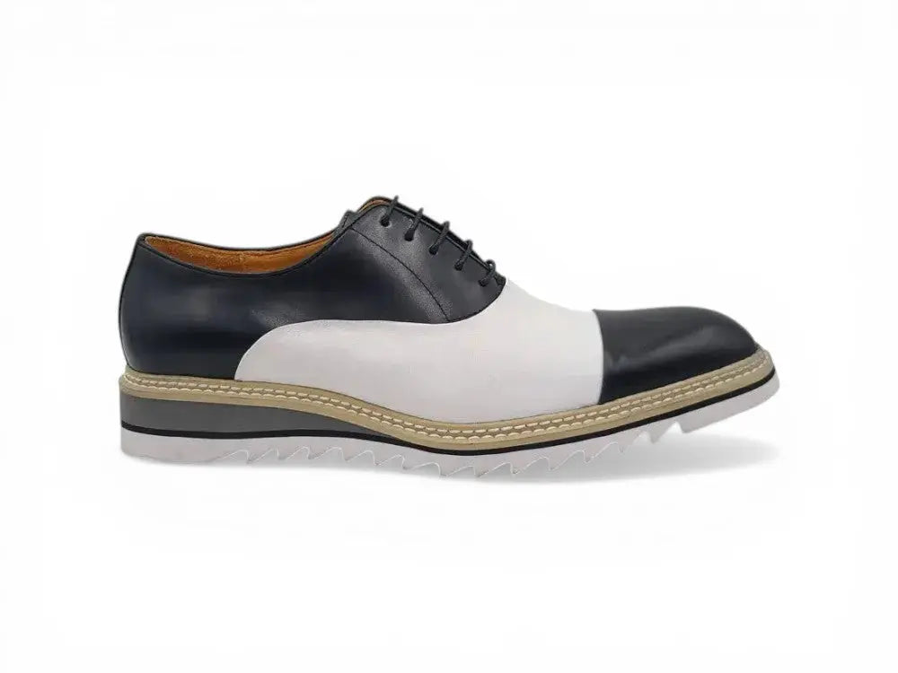 Carrucci Shoes Cap Toe Brogue Oxford Men’s Classic KS552 03T view 9