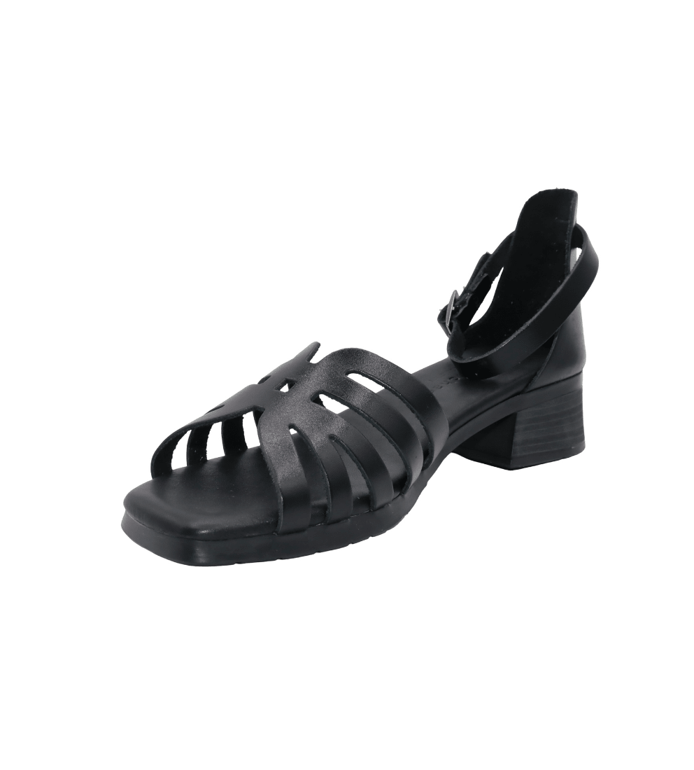 Eric Michael Capri Leather Fisherman Sandal