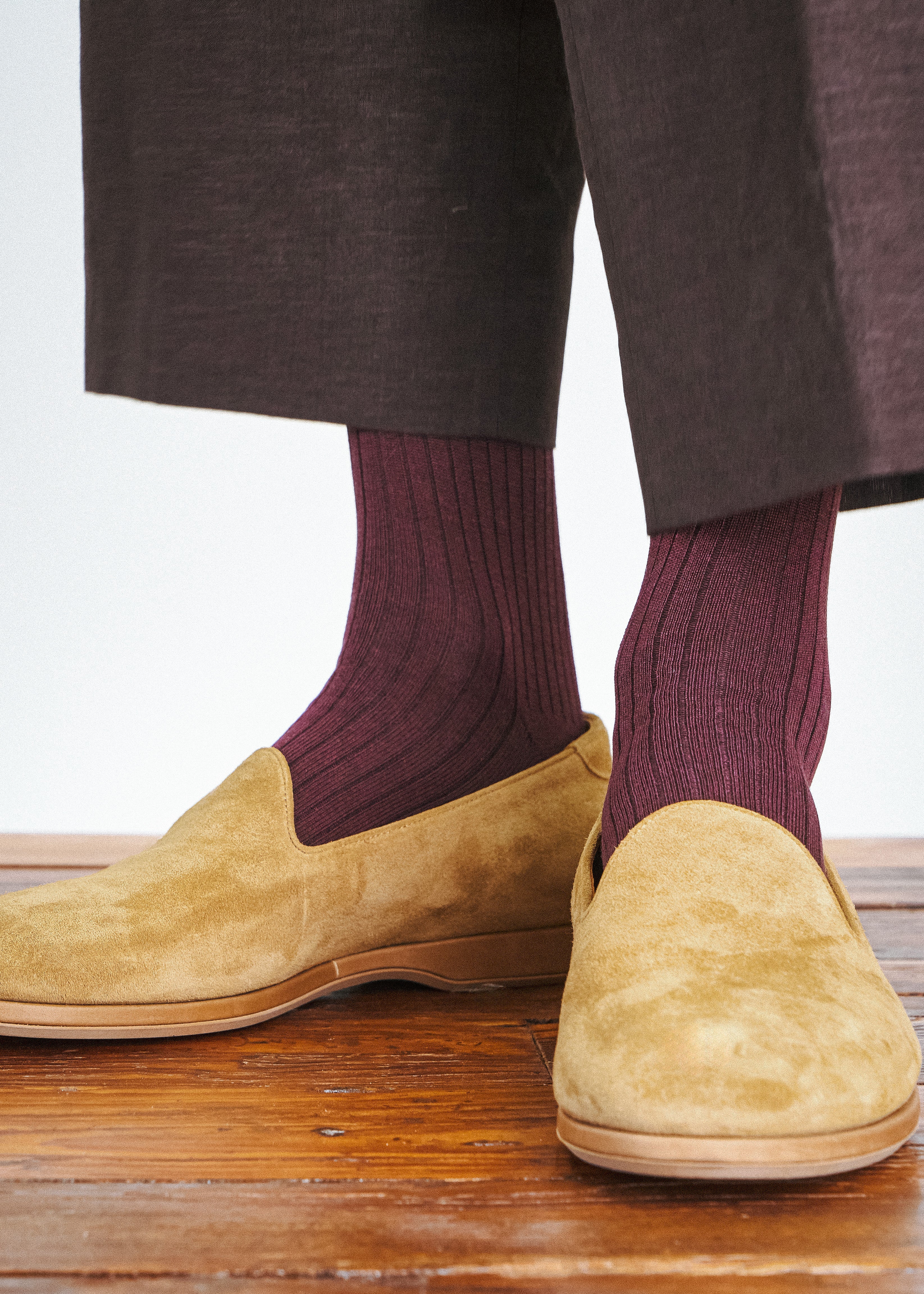 The Dress Sock in Mercerized Cotton