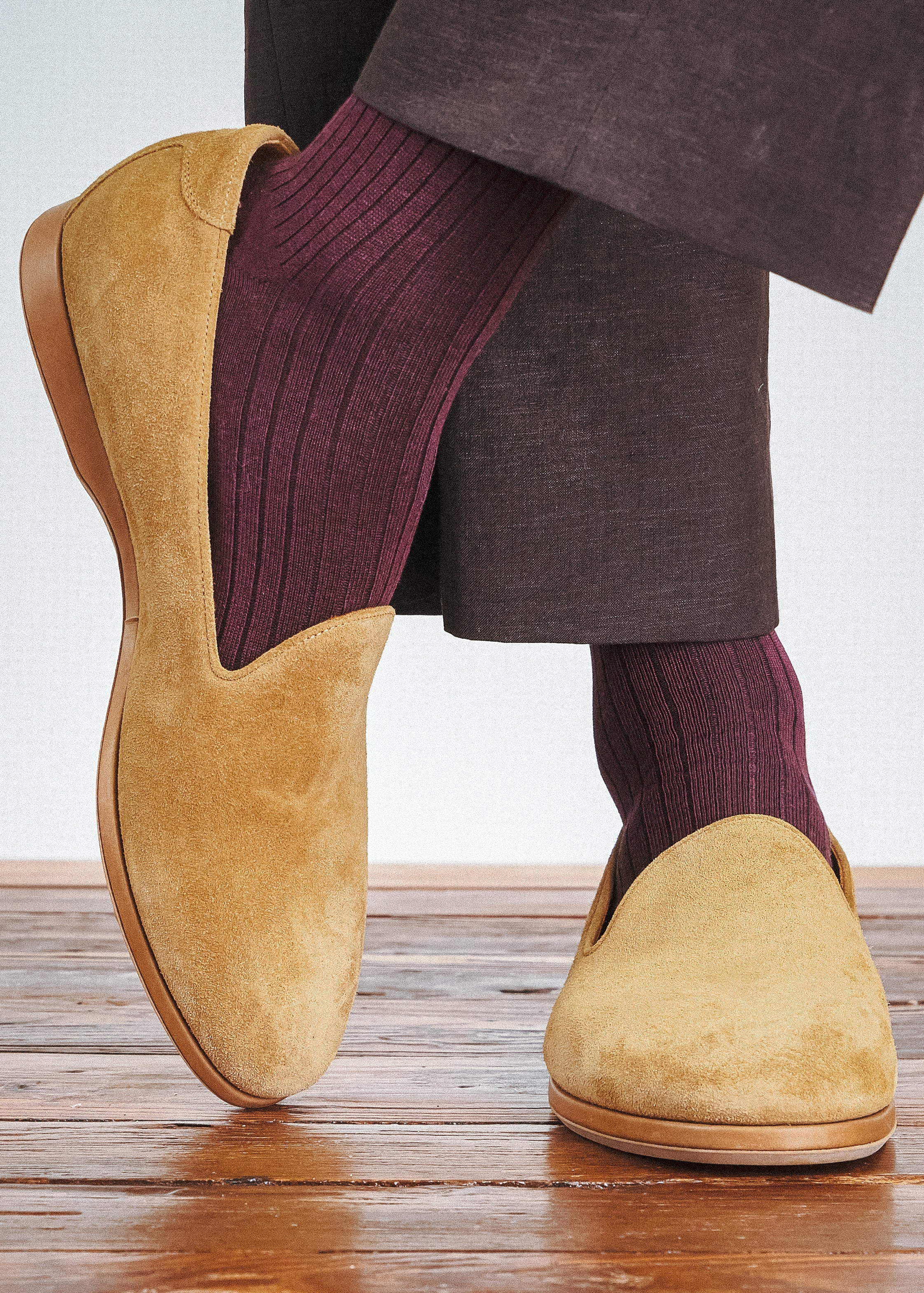 The Dress Sock in Mercerized Cotton