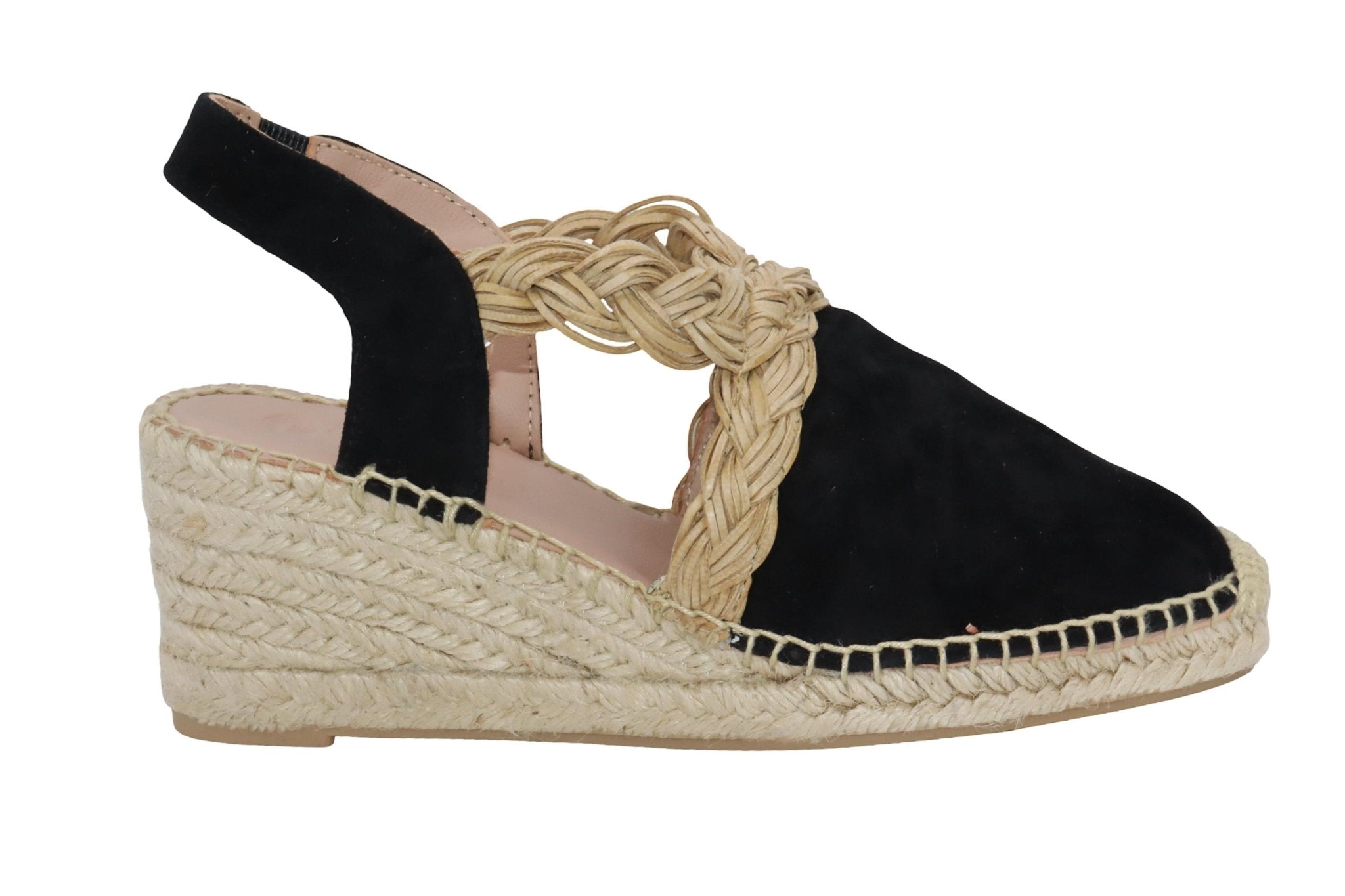 Eric Michael Carolyn Women’s Braided Wedge Espadrille