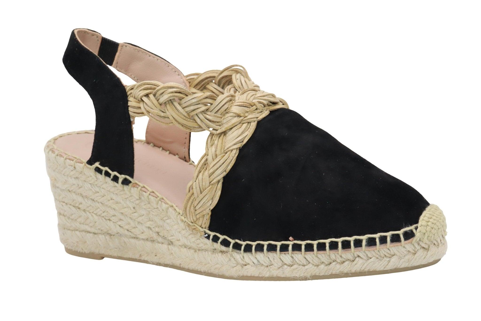 Eric Michael Carolyn Women’s Braided Wedge Espadrille