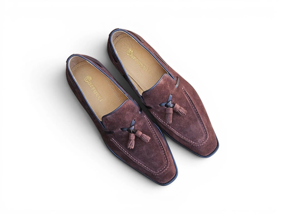 Carrucci Savoy Suede Tassel Loafer – product view 4