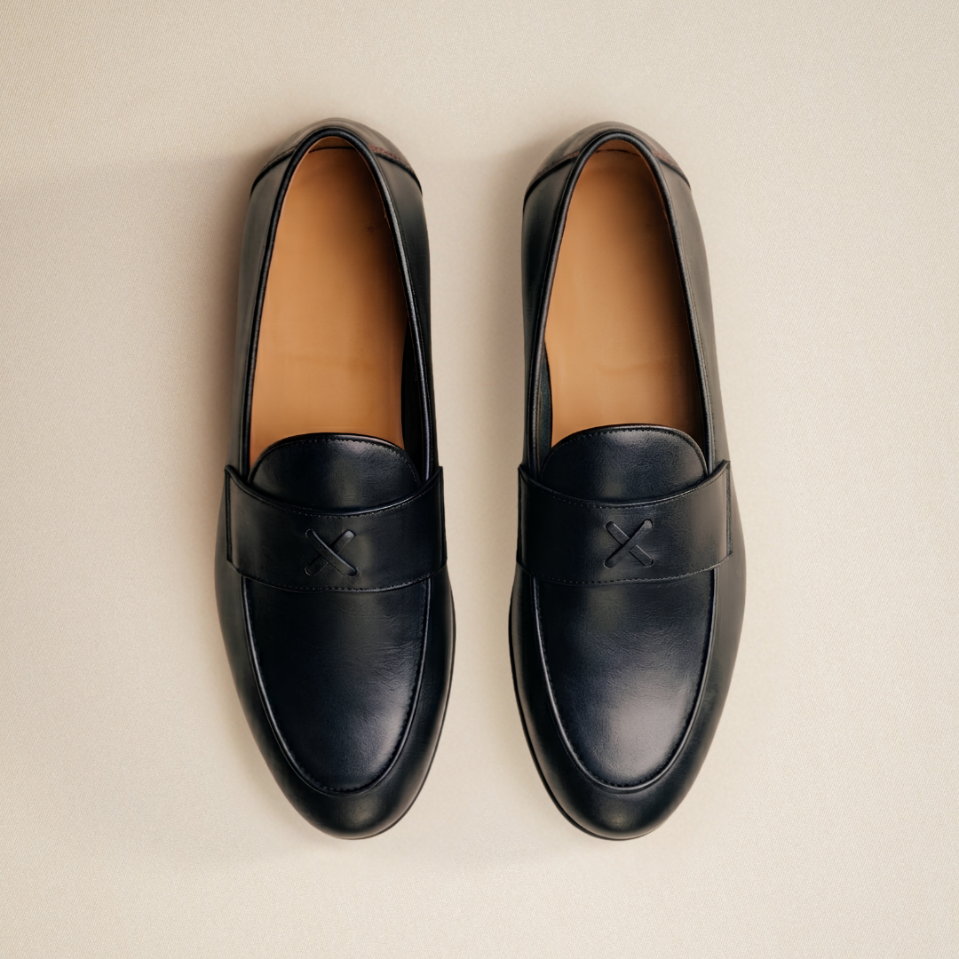 Del Toro Shoes Men's Black Leather Centesimo