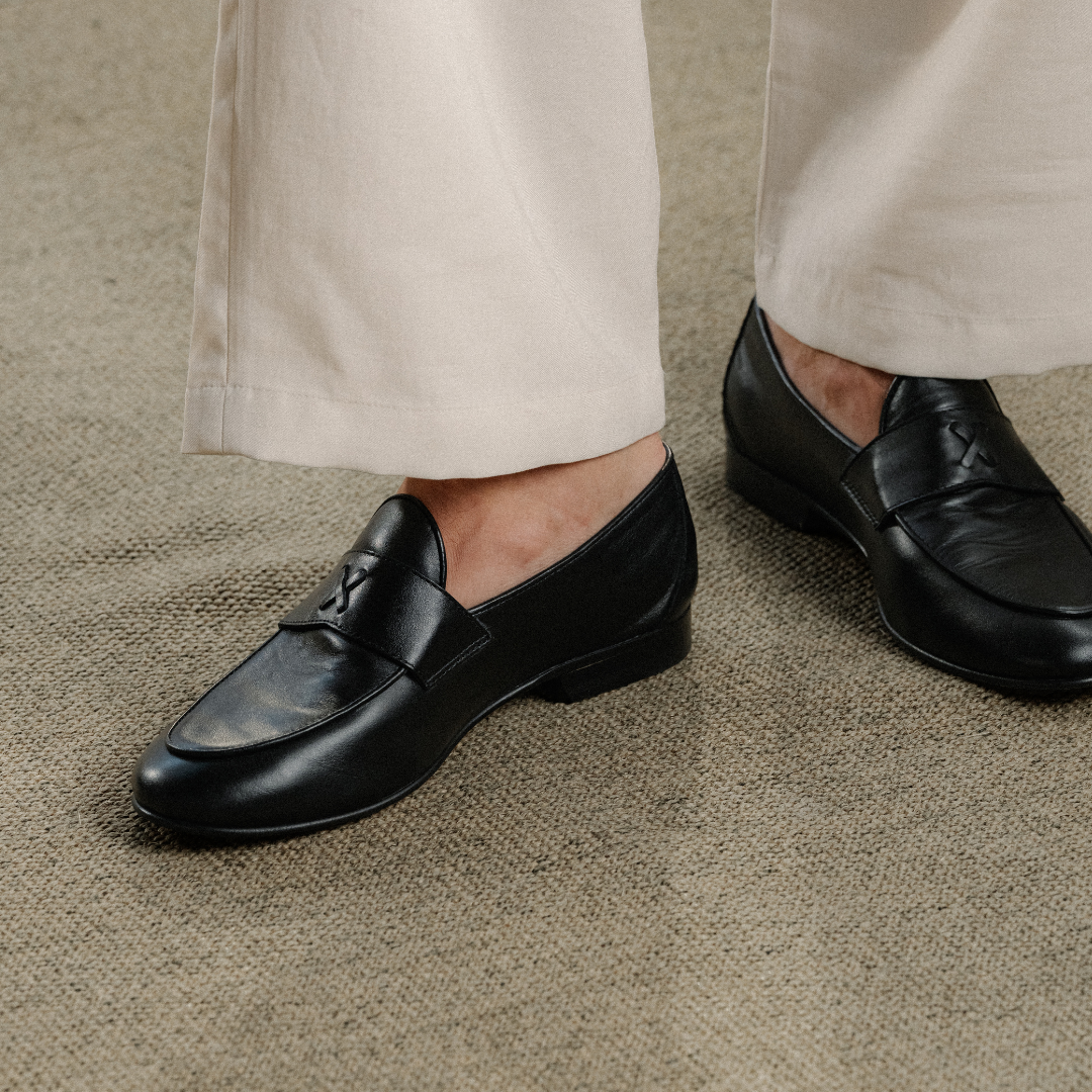 Del Toro Shoes Men's Black Leather Centesimo – product view 2