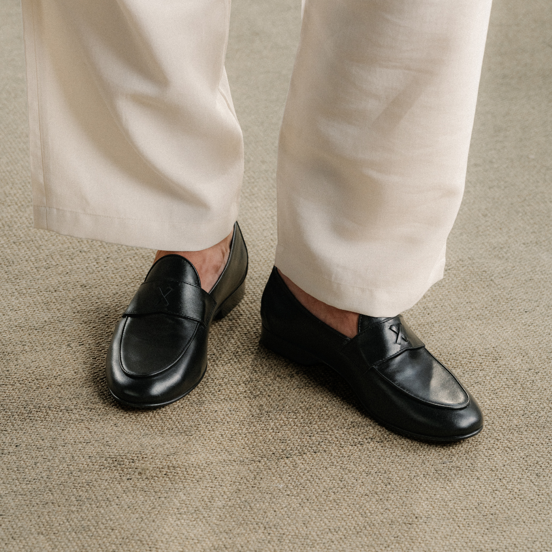 Del Toro Shoes Men's Black Leather Centesimo – product view 5