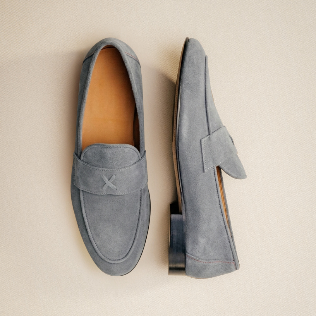 Del Toro Shoes Men's Grigio Suede Centesimo