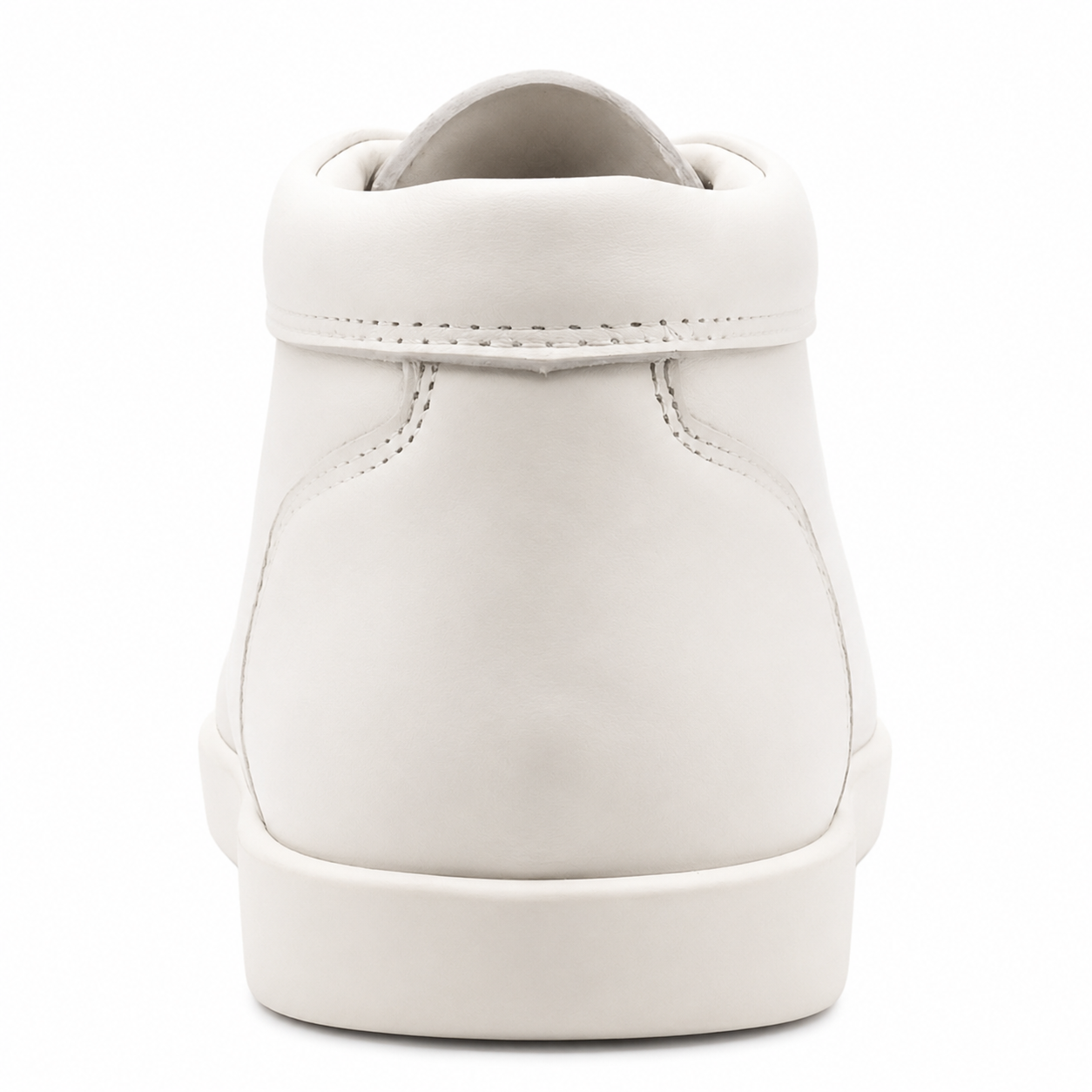 Johnny Famous Soho Men's White Nappa Leather High-Top Sneakers | Retro Bally-Inspired