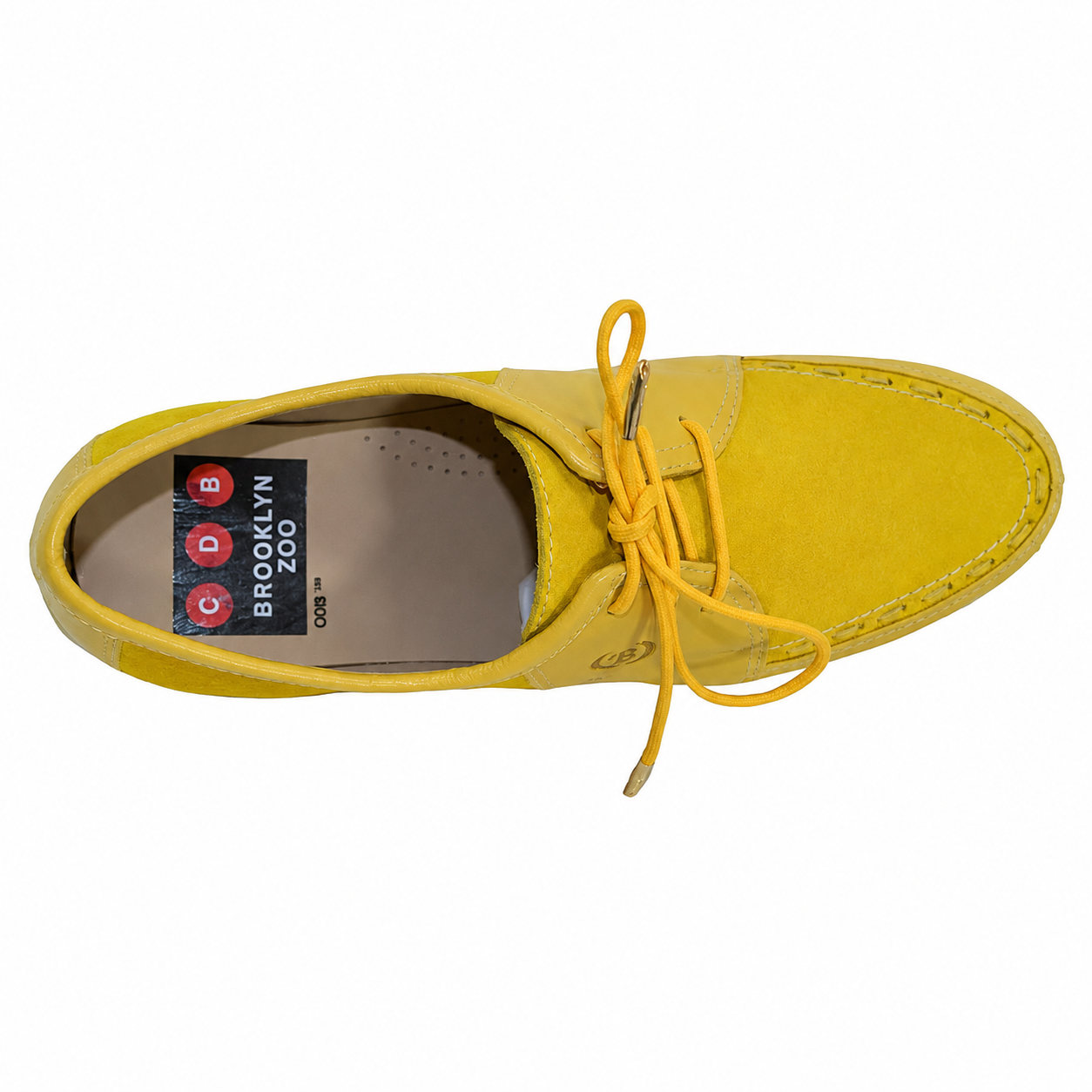 Johnny Famous Bally Style Midtown ODB x Wu Tang Limited Edition Men’s Low Tops Yellow Leather