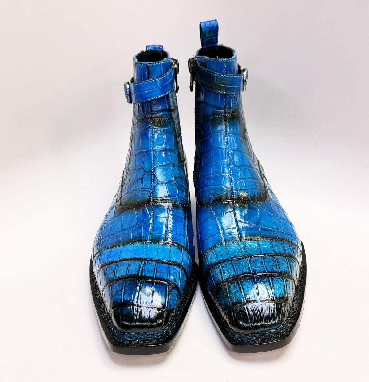 Maurice Chicago Alligator Boot - Blue – product view 7