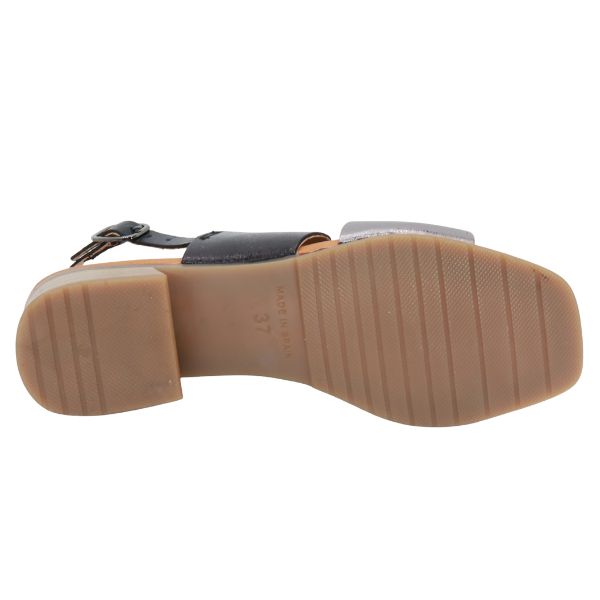Eric Michael Circa Geometric Block Heel Sandal